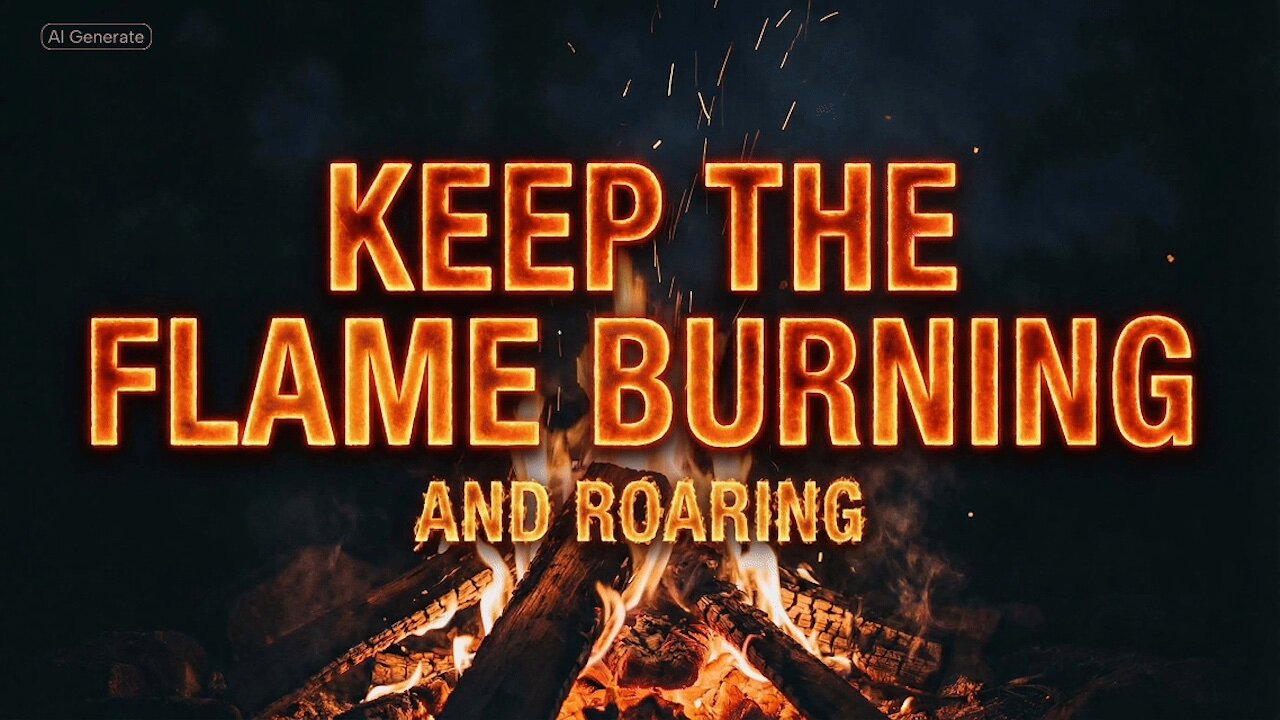 Keep The Flame BURNING