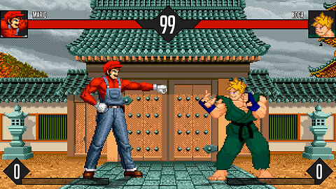 MUGEN - KOF Mario vs. Koga - Download