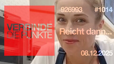 Verbinde die Punkte #1014 - Reicht dann (08.12.2025)