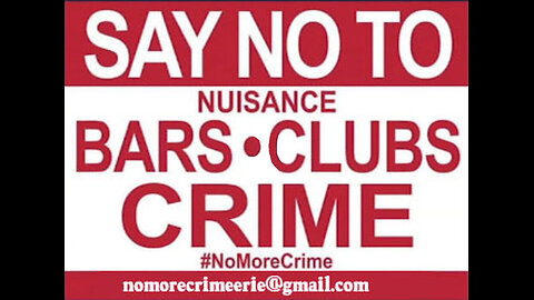 Burglars now patronizing "The Nuisance Bar"