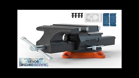 VEVOR 6.5" Bench Vise w/ 360°Swivel Locking Base & Two-way Jaw Ductile Review