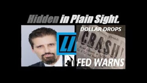 Fed. WARNS OF STOCK MARKET STEEP DECLINE. JP MORGAN WARNS OF DOLLAR DEBASEMENT. Mannarino