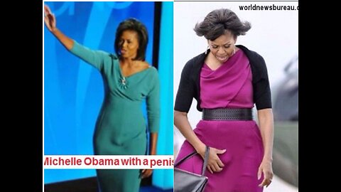 VIDEO PROOF MICHELLE OBAMA HAS A DICK !!!!