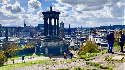 Amazing view in Edinburgh, Scotland, U.K. | By Aloha Robert