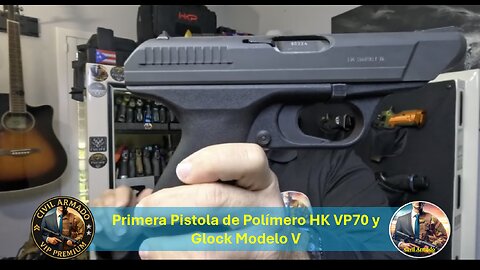 Antes que Glock: La HK VP70 primera pistola en polímero y La Nueva Pistola Glock Modelo V