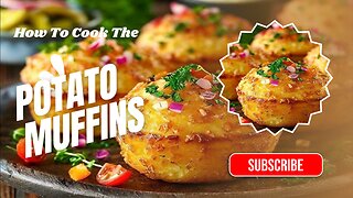 Do you have 2 eggs and 3 potatoes?! These potato muffins will impress everyone immediately!