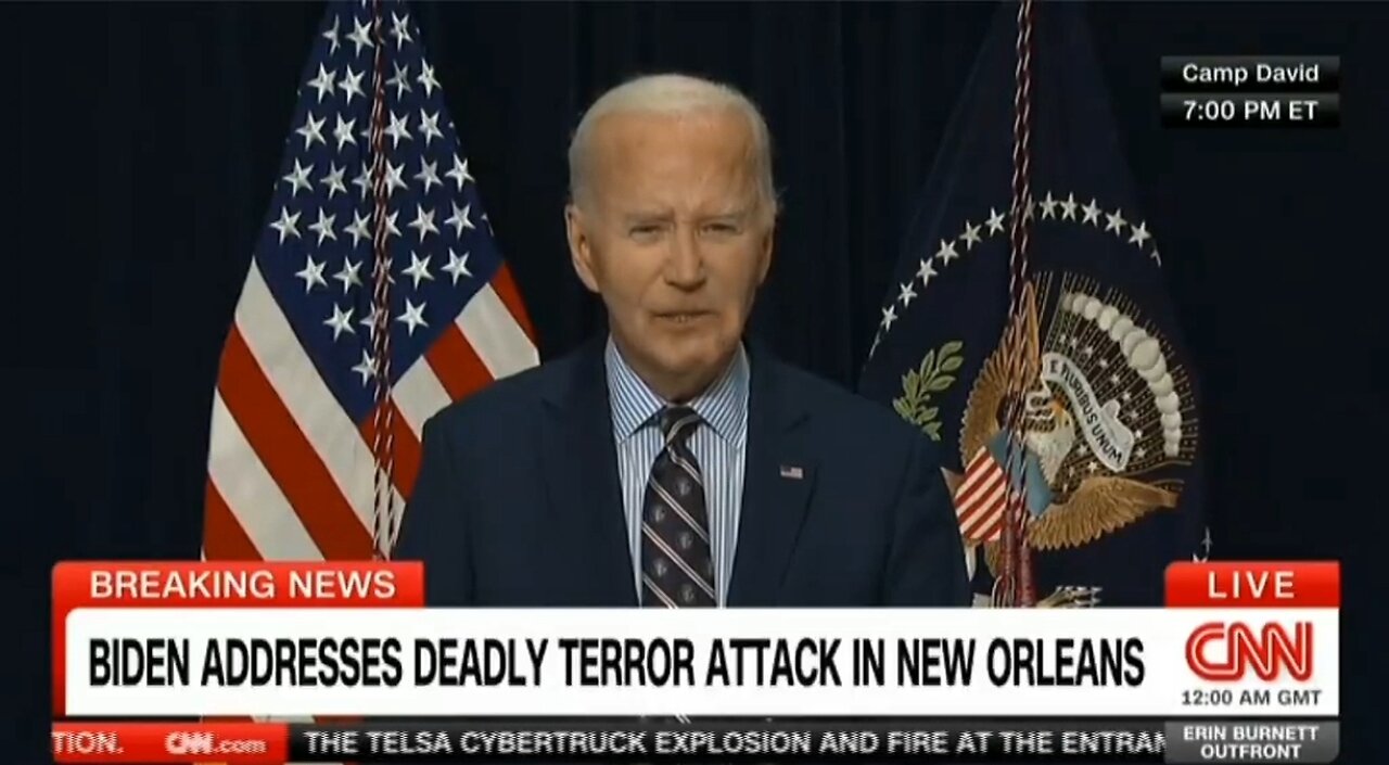 Biden: New Orleans Attacker Was Inspired By ISIS