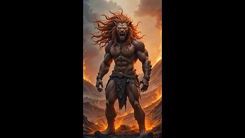 "Unleashing the beast within: A perfect fusion of raw power and human resilience."