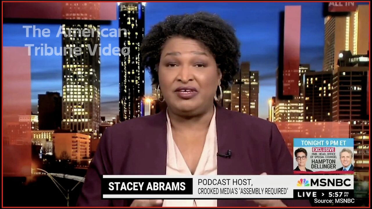 Stacey Abrams ADMITS She Got $2 Billion, Used It To Basically BUY VOTES