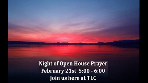 Prayer Night worship Feb 21 2025