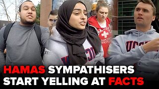 Hamas Sympathisers Start Yelling at Facts