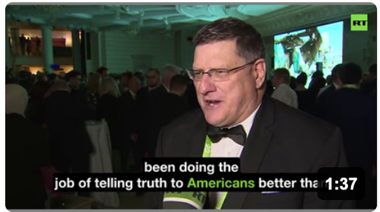 Former US Marine Scott Ritter on RT News