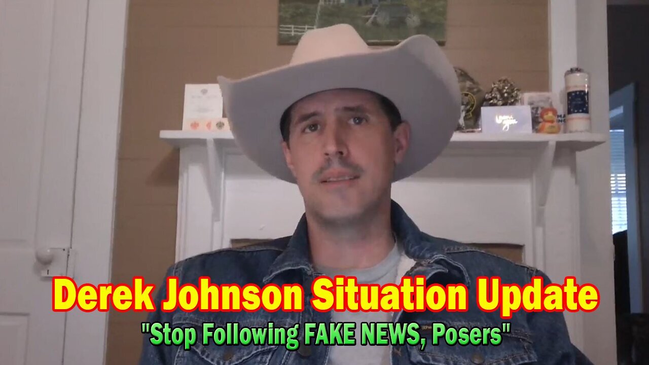 Derek Johnson Update Dec 24: "Stop Following FAKE NEWS, Posers"