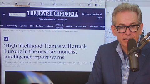 Hamas attack predicted in Europe by The Jewish Chronicle▮The Jimmy Dore Show