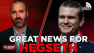 Pete Hegseth Gets GREAT News After Confirmation Hearing