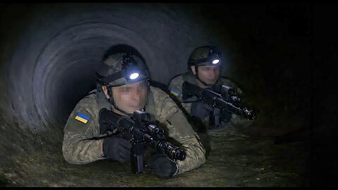 Russian FPV Drones Found and Destroyed Ukrainian Forces in a Tunnel