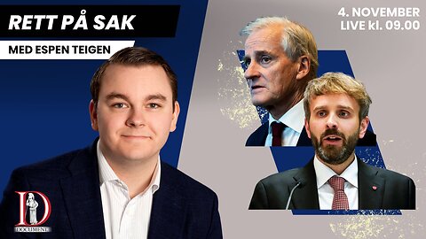 Saksøker Stortinget for Ap-løgn | Rett på sak 4. november