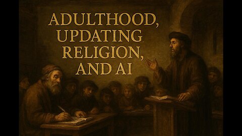Adulthood, Updating Religion, and AI