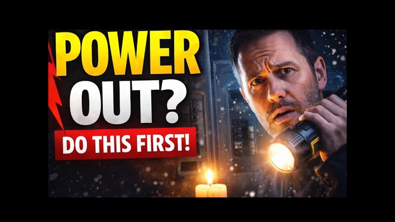 POWER OUTAGE PREPPING