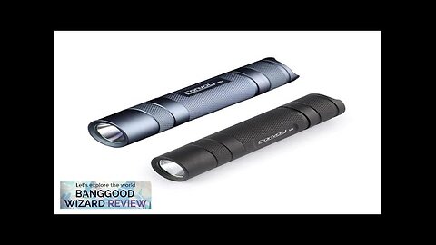 Convoy S2+ SST20 LED Flashlight 5000K 7135*8 12-Group Modes 18650 Camping Light Review