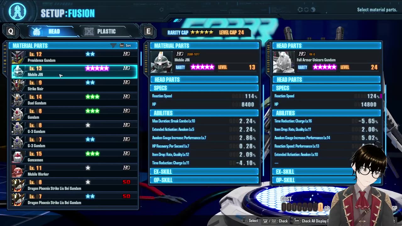 playing Gundam breaker 4