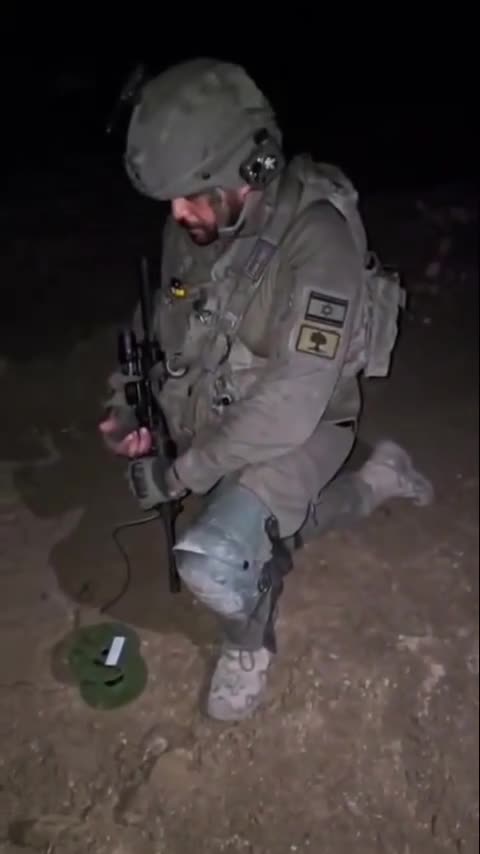 IDF terrorists blowing up streets in Gaza during the so-called "ceasefire"