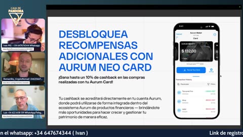 AURUM - RomanSky_CryptoNomad nos Presenta Ecosistema Cripto de Inversión y Tarjeta sin KYC