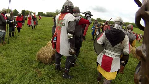 Aethelmearc War Practice 2018 Combat Archery Footage