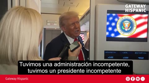 President Trump says he doesn't think he can get into heaven