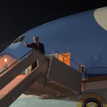 President Trump departs Egypt after a HISTORIC trip securing Middle East Peace Deal