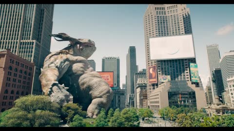 Superman (2025) 4K - Superman Fights a Kaiju