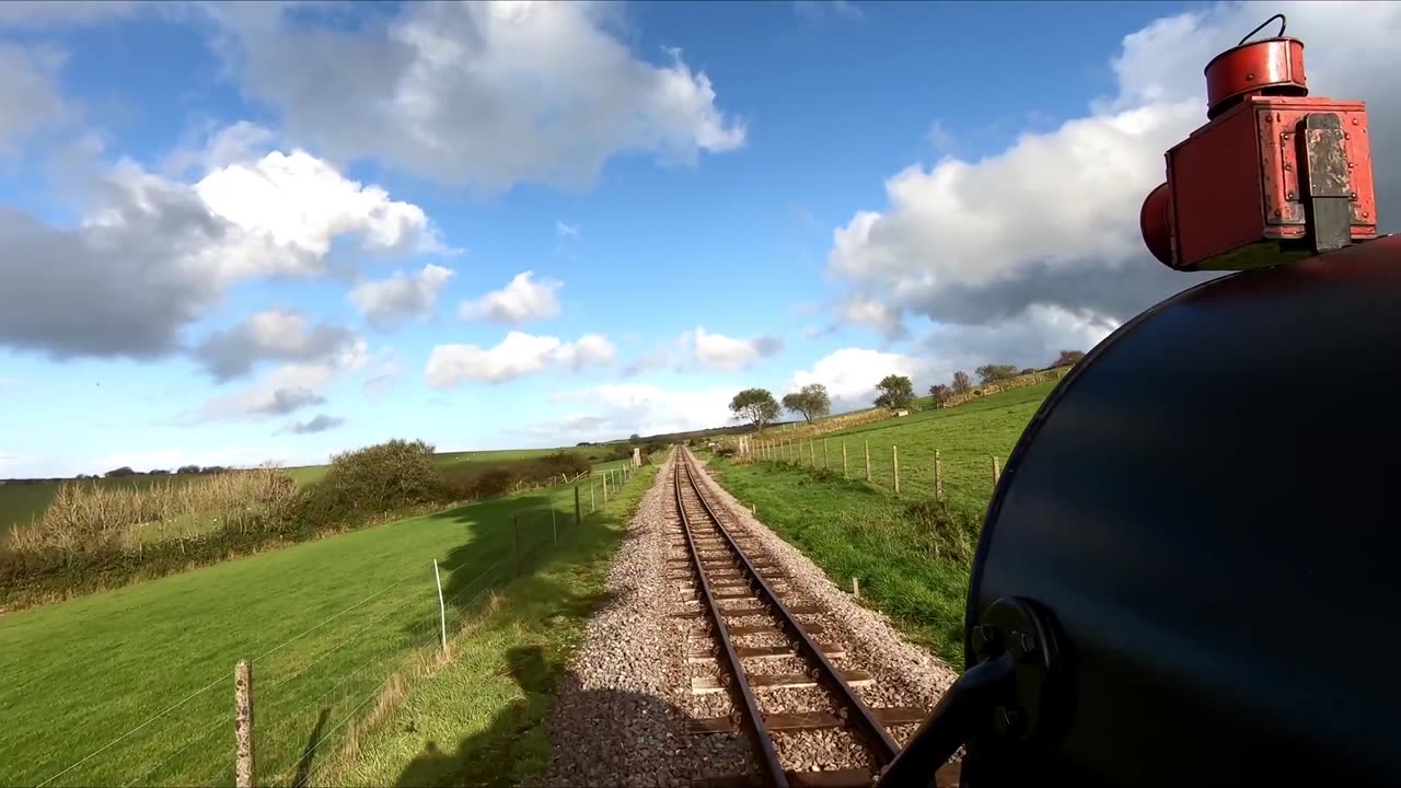 DRIVER'S EYE VIEW - Lynton & Barnstaple Railway