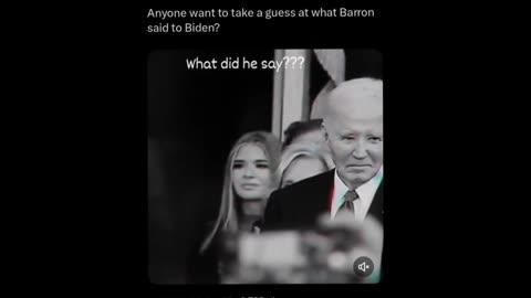 Baron Trump to Biden