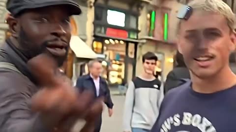 Feral invader (imported by jews) tries to scam_intimidate based dude and gets well paid