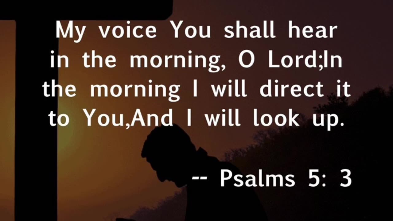 Direct your prayers to the Lord