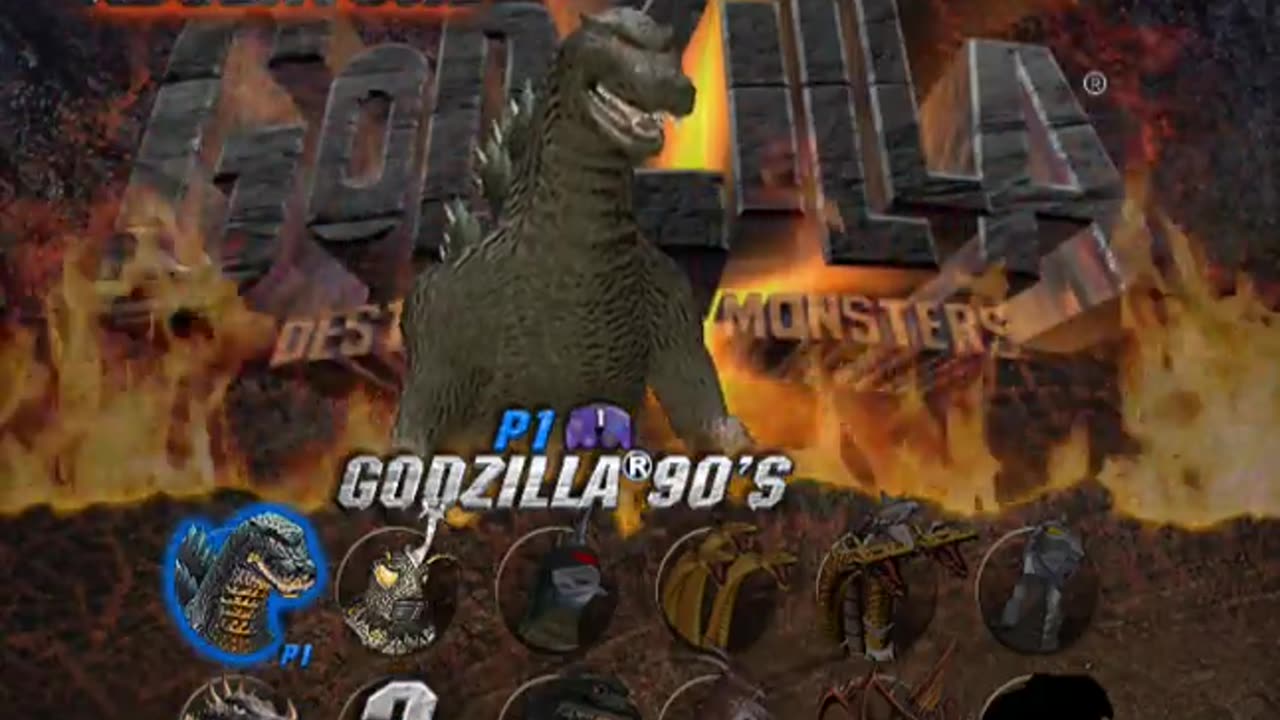 GC longplay - Godzilla Destroy All Monsters Melee - YouTubeHD