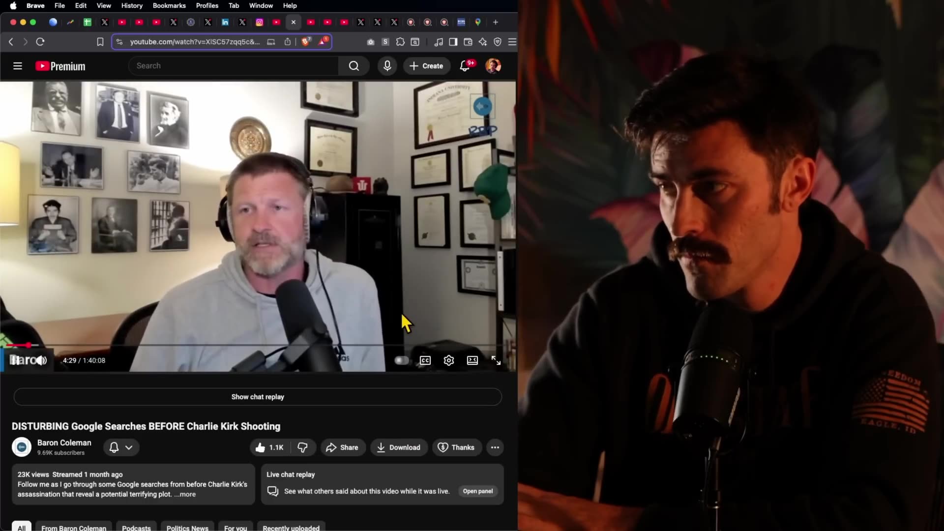 New Ian Carroll- Google Searches the Day Before for Kirk Assassination, Tyler James Robinson Shooter
