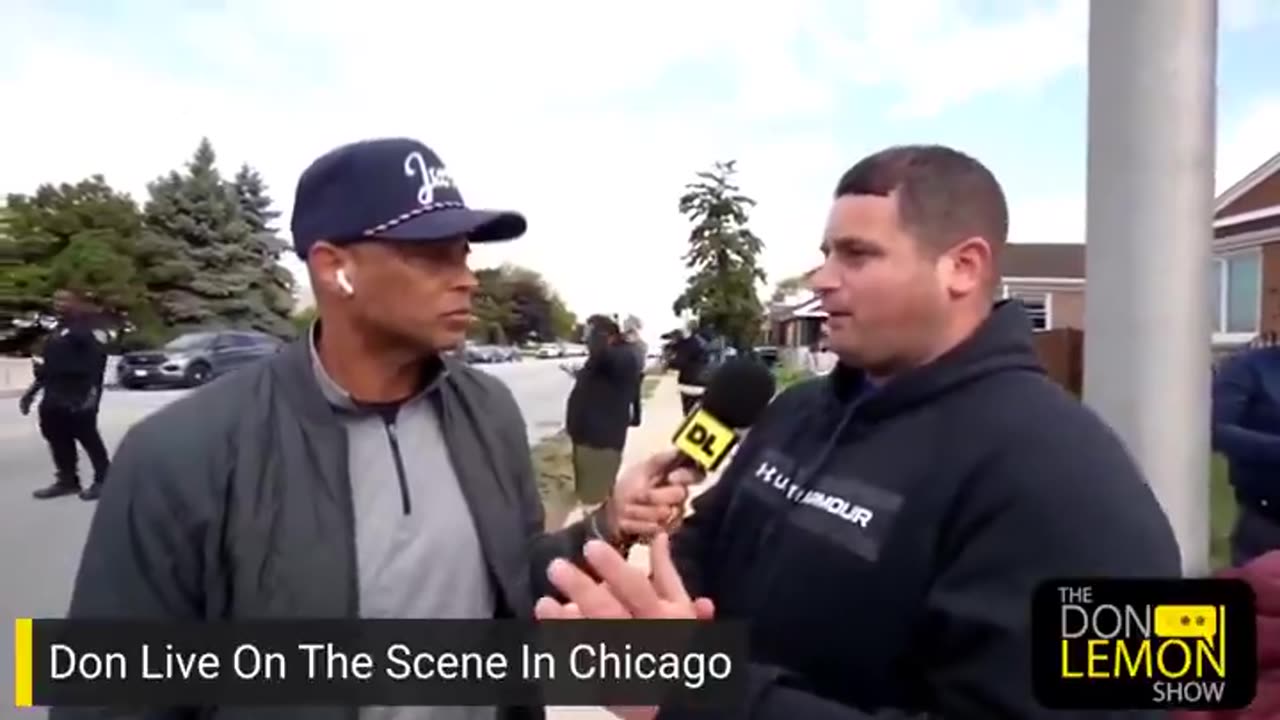 Chicago Man tells Don Lemon why he *OPPOSES* anti-ICE protesters