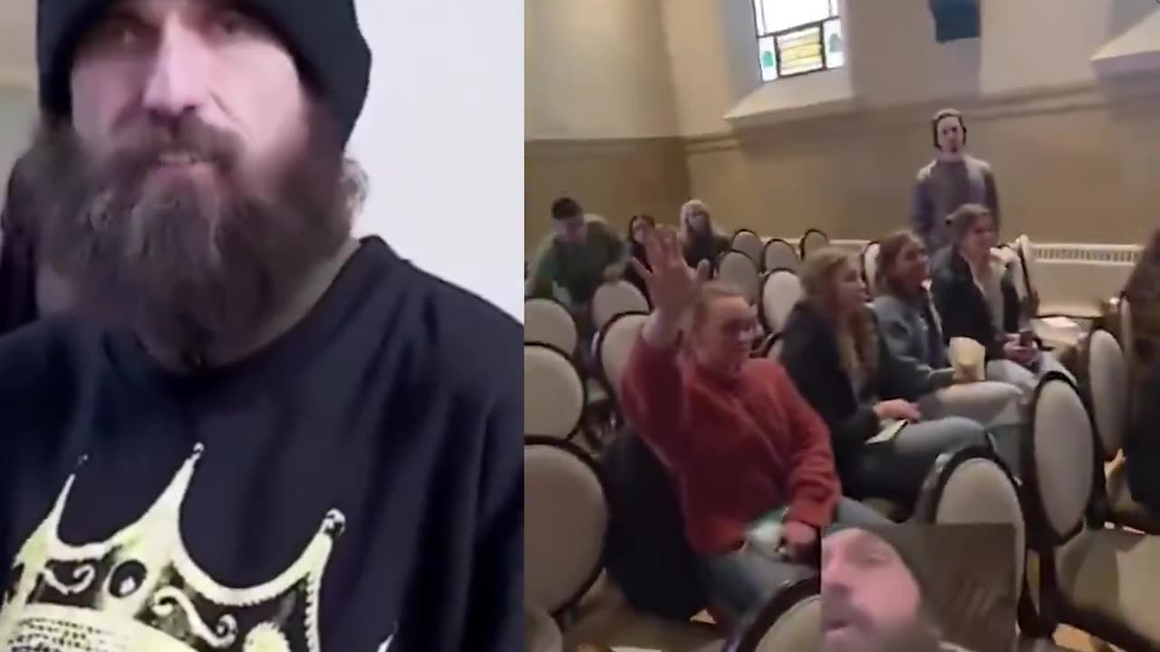 "I did not block them from their service..." Cut to him blocking them from their service.