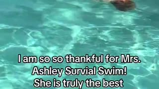 Swimming Lesson in the USA — This Kid Got the Wrong Parents 😂