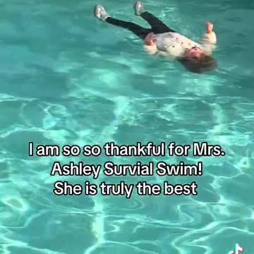 Swimming Lesson in the USA — This Kid Got the Wrong Parents 😂
