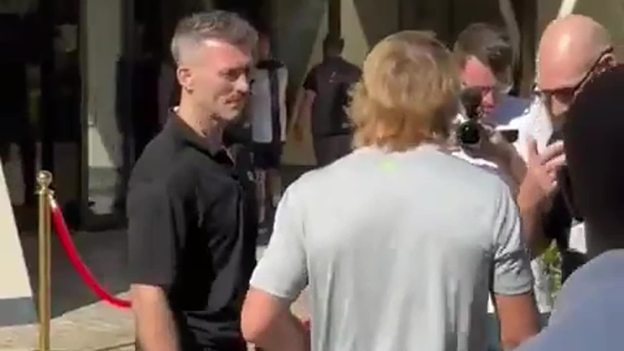 Ilia Topuria & Paddy Pimblett Heated Confrontation at UFC Qatar