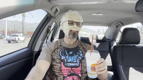 Granny Goatee reviews Burger King's NEW Frozen Cotton Candy Cloud!!