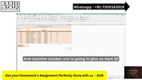 CGS 1060 - Illustrated Excel Module 3: SAM Project 1a - Cengage - Great Midwestern Insurance