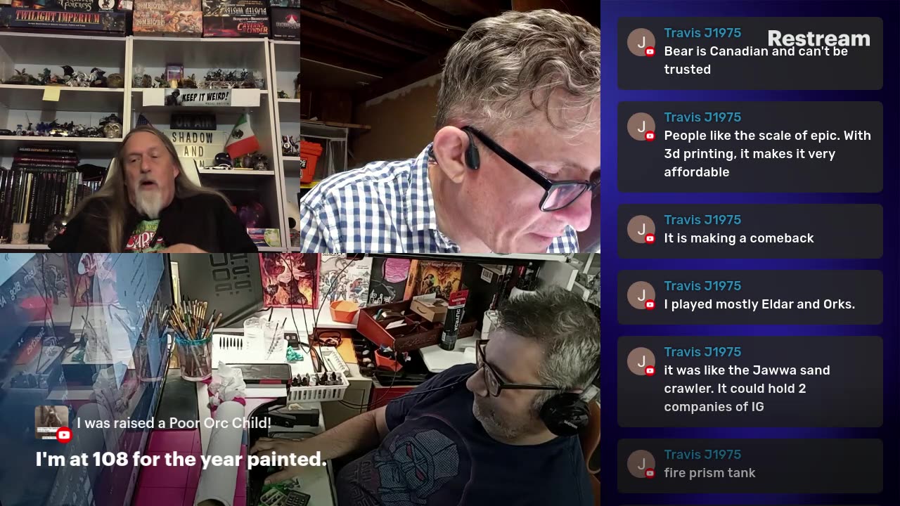 Paint n prepping chill strem