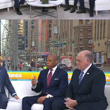 NYC Mayor Eric Adams and Trump border czar Tom Homan work together on immigration enforcement