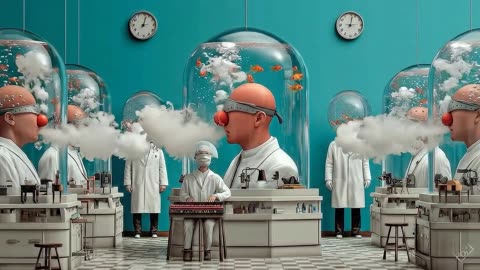 Dreams Observe the Observer - Surreal AI Art Film 🌙 FOLLOW for Deep Art & LIKE if You Feel It!