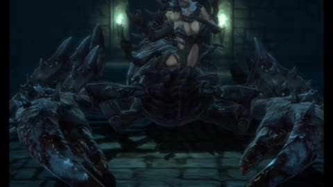 Wizardry Variant Dapgne Scorpion Woman Boss Fight