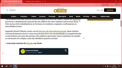 Madri_ desabamento parcial em obra deixa 3 feridos.mp4