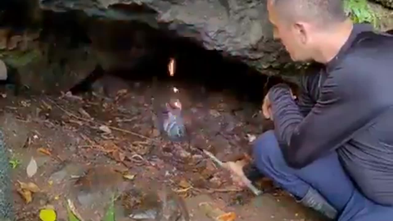 Costa Rica's "Cave of Death" or "Cueva de la Muerte" near the Poas Volcano